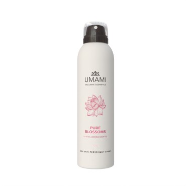 Anti - perspirant Spray 150ml - UMAMI Pure Blossoms