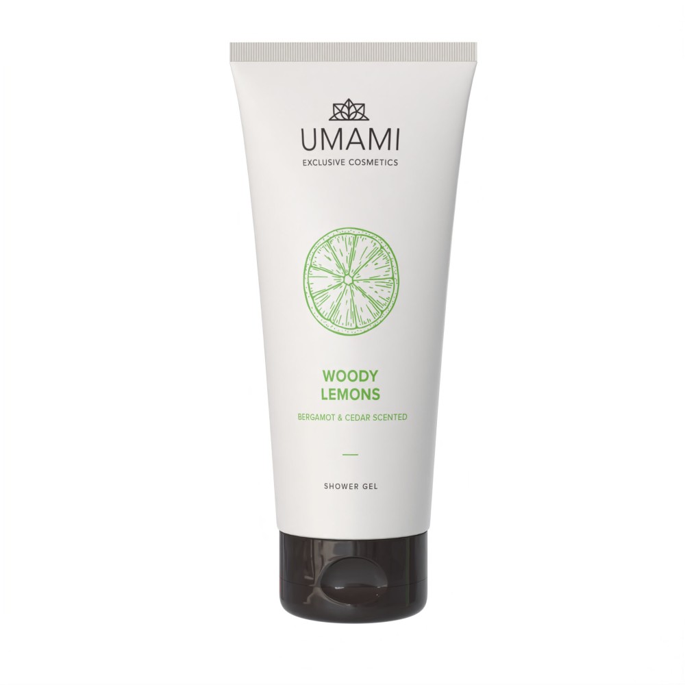 Αφρόλουτρο 200ml - UMAMI Woody Lemons